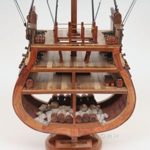 USS Constitution Model Ship Cross Section - OMH (Q009)