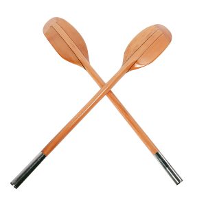 2 4ft Wooden Kayak Paddles - OMH (K009)
