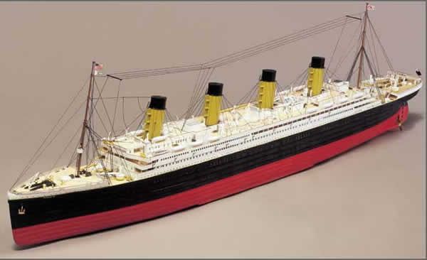 Titanic Complete Static Model Boat Kit - Mantua Models