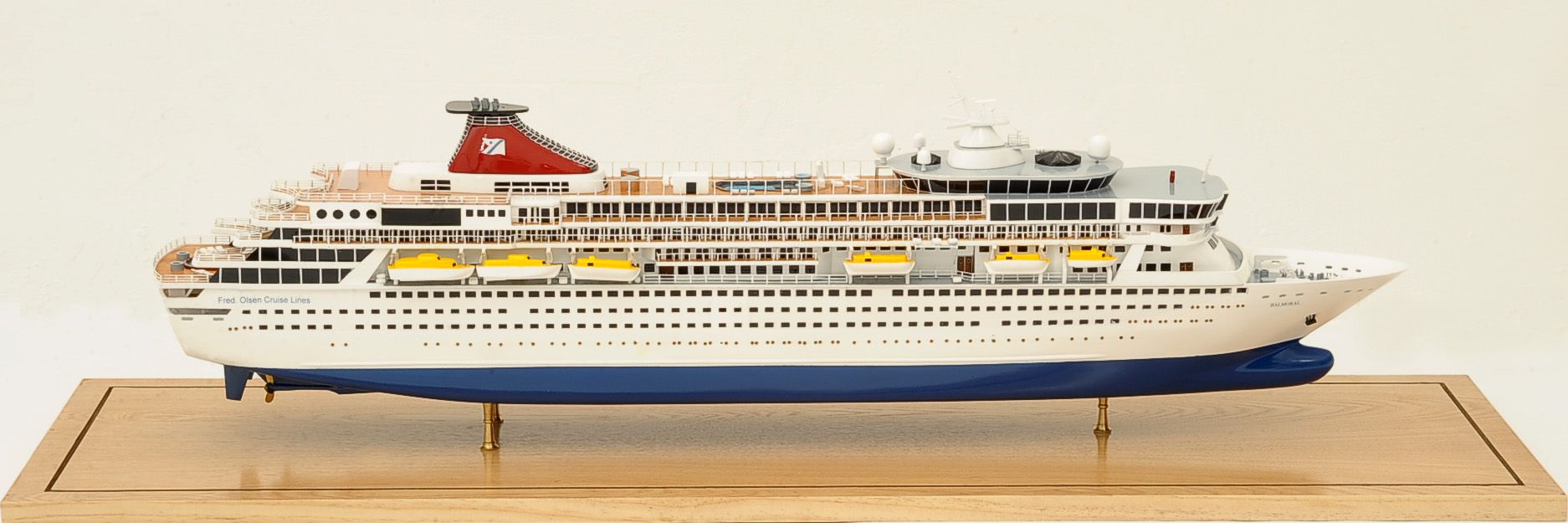 Balmoral Cruise Liner Display Ship Model - Premier Ship Models