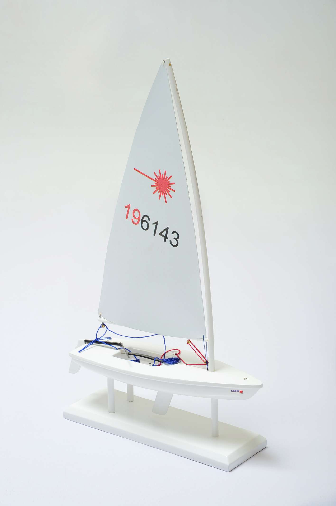Laser 4.7 Sailing Boat Display Ship Model - Premier Ship Models