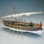 Armed Pinnace, British Navy 1800 Model Boat Kit - Panart