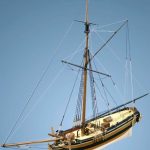 HM Yacht Chatham Wooden Model Boat Kit - Caldercraft