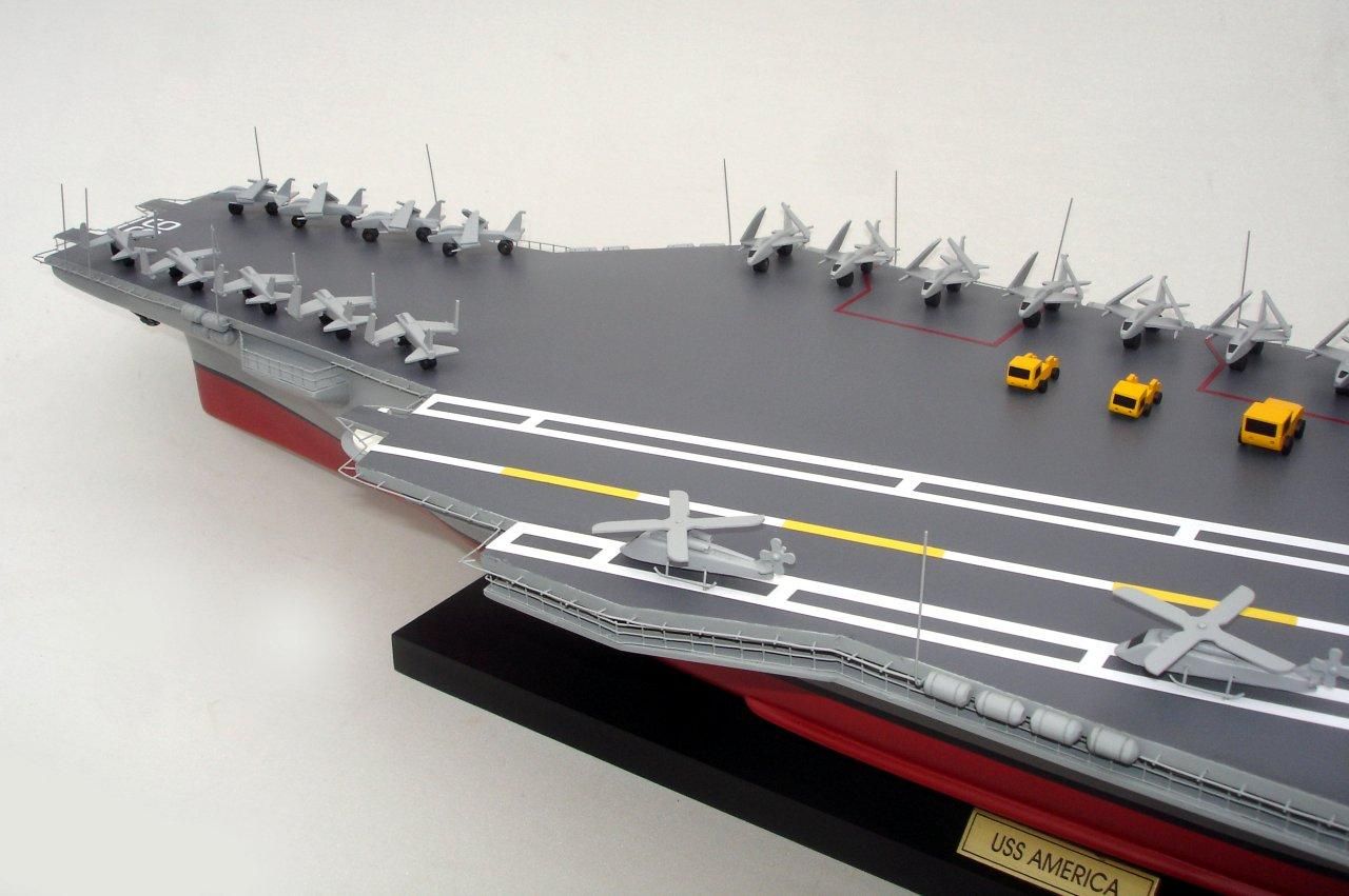 1944-12493-Aircraft-Carrier-Uss-America-CV-66-ship-model