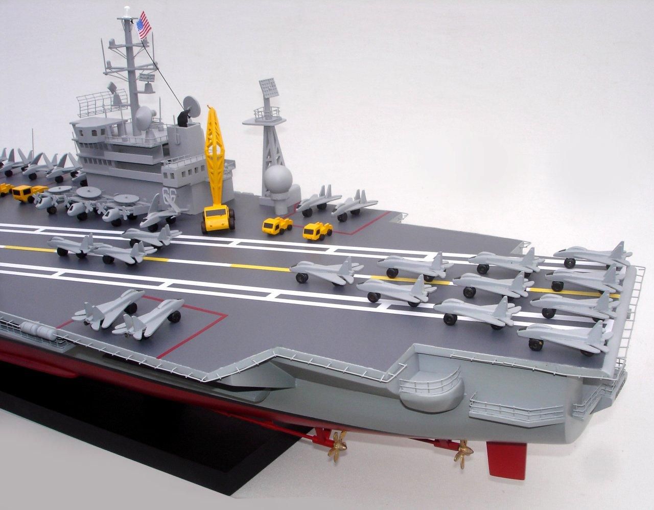 1944-12495-Aircraft-Carrier-Uss-America-CV-66-ship-model
