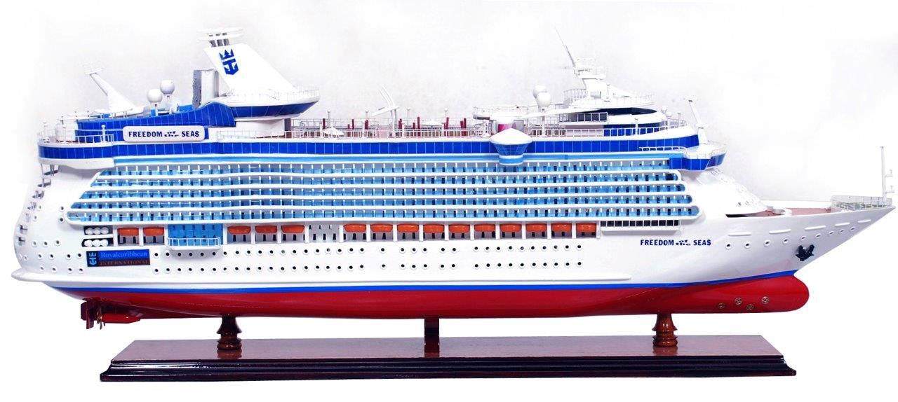 Freedom of the Seas Display Ship Model - GN