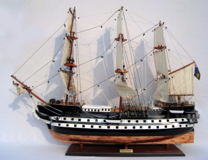 HMS Conway (with Copper Plates on Hull) Display Ship Model - GN