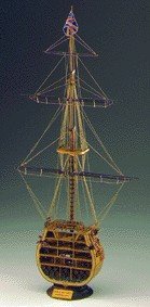 HMS Victory Cross Section Kit Model Boat Kit - Corel