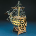 HMS Victory Cross (Bow) Section Model Boat Kit - Panart