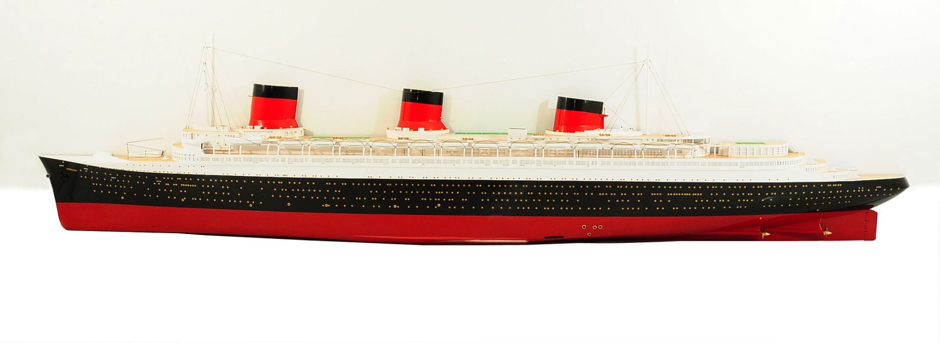 La Normandie Half Display Ship Model - Premier Ship Models
