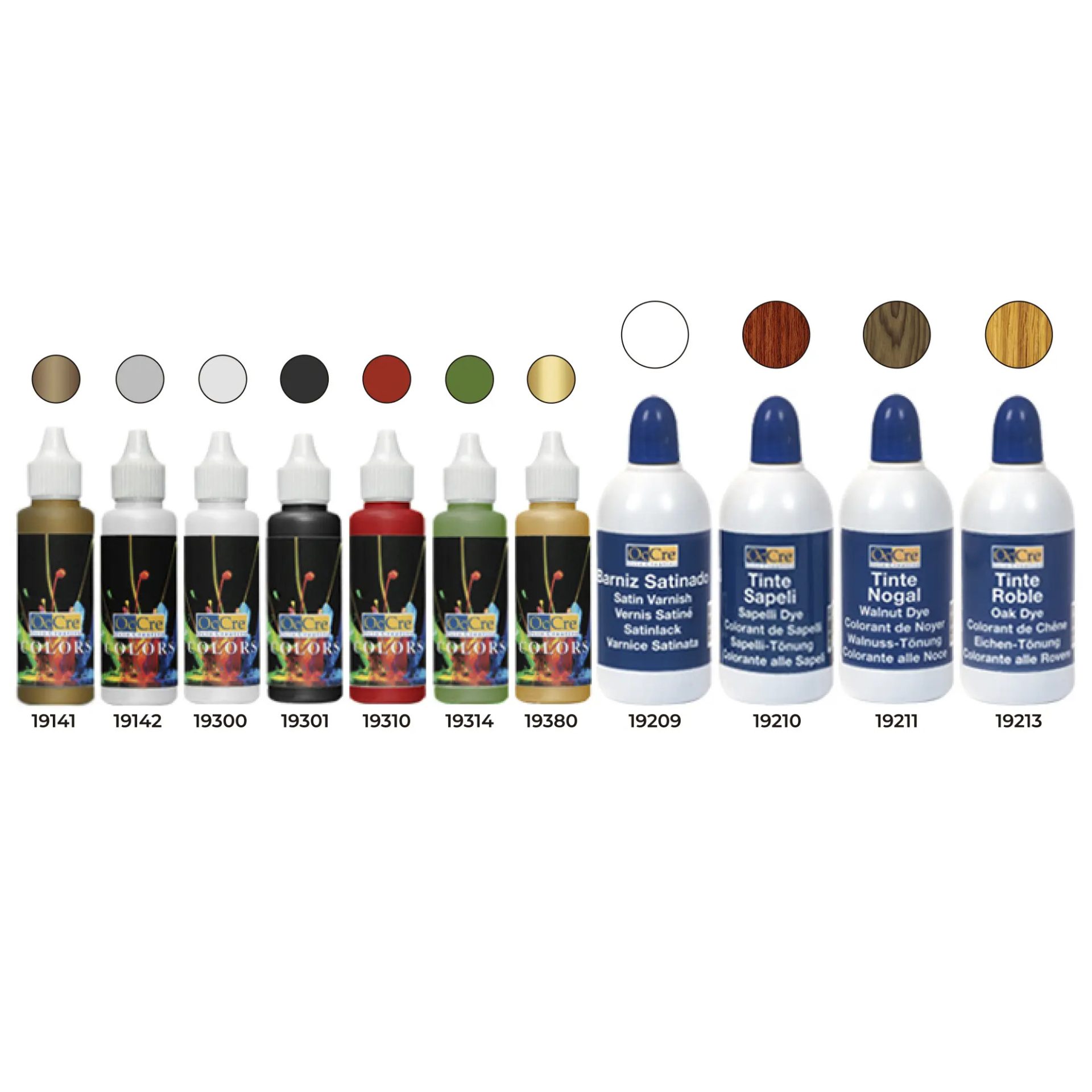 Palamos Acrylic Model Boat Paints - Occre