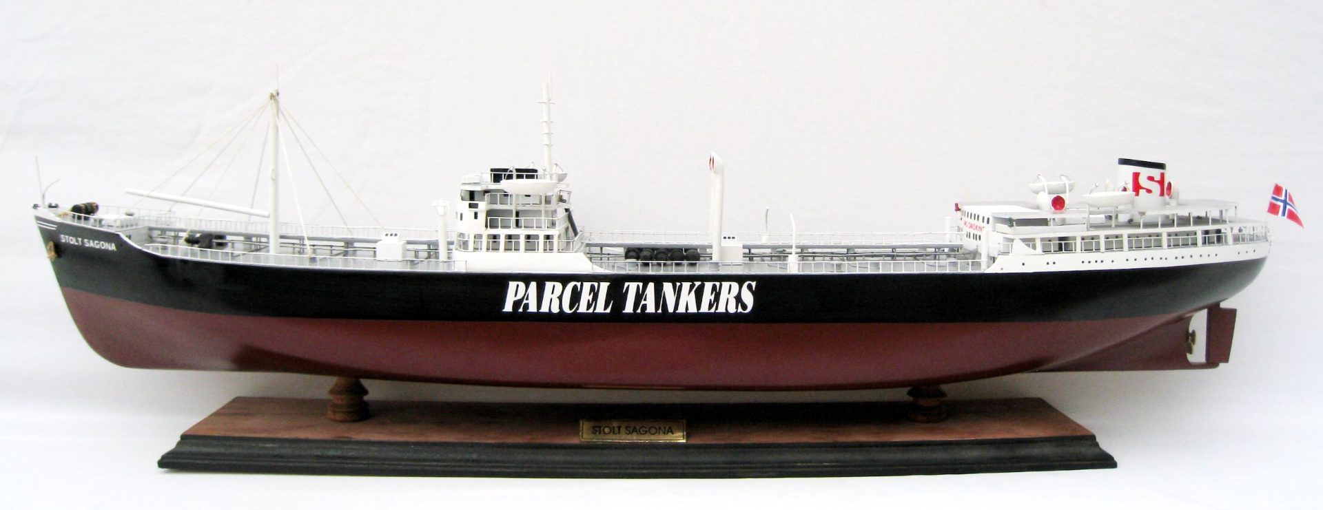 Stolt Sagona Wooden Display Ship Model - GN