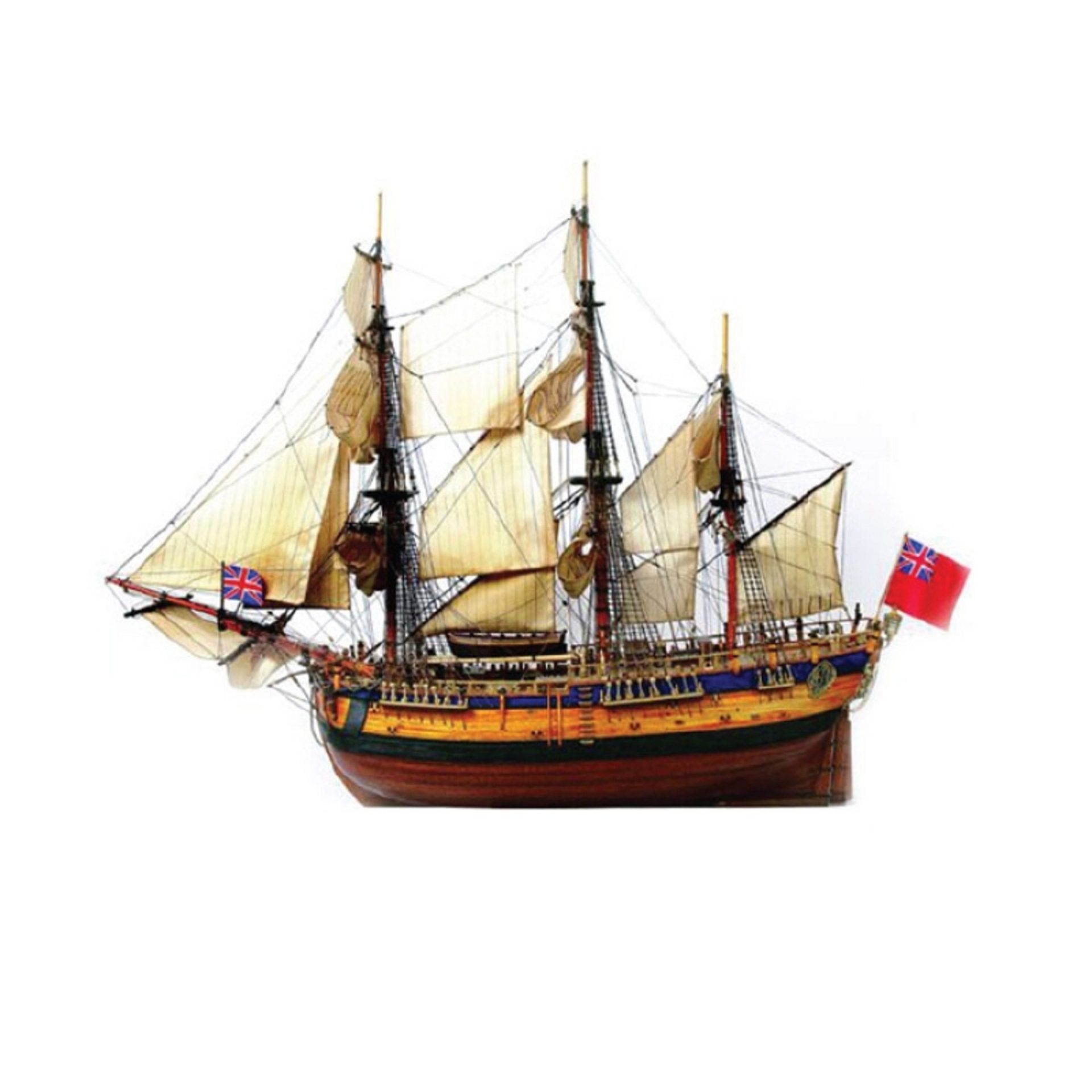 1626-9269-H.M.S-Endeavour-Model-Boat-Kit