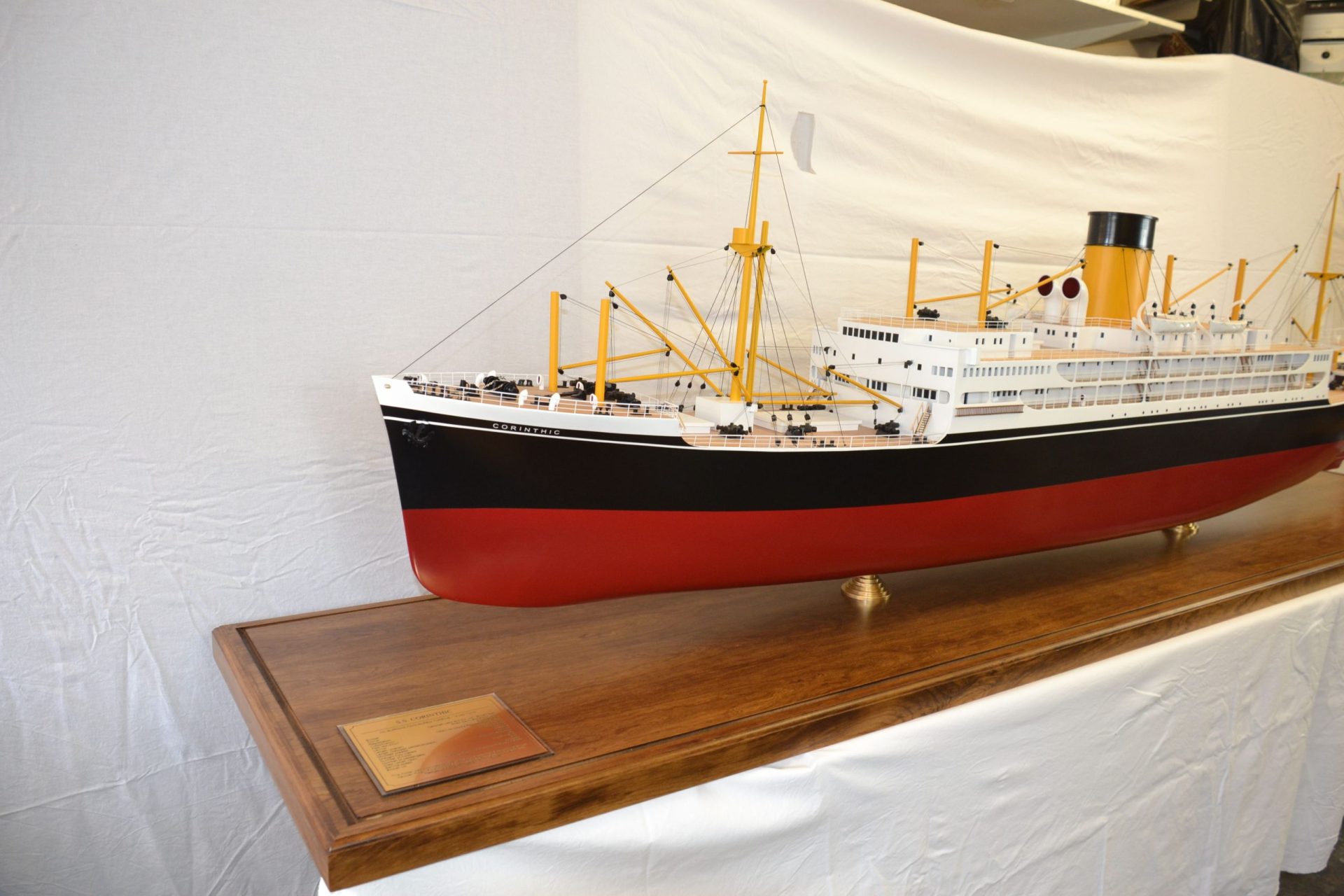 SS Corinthic Display Ship Model - Premier Ship Models