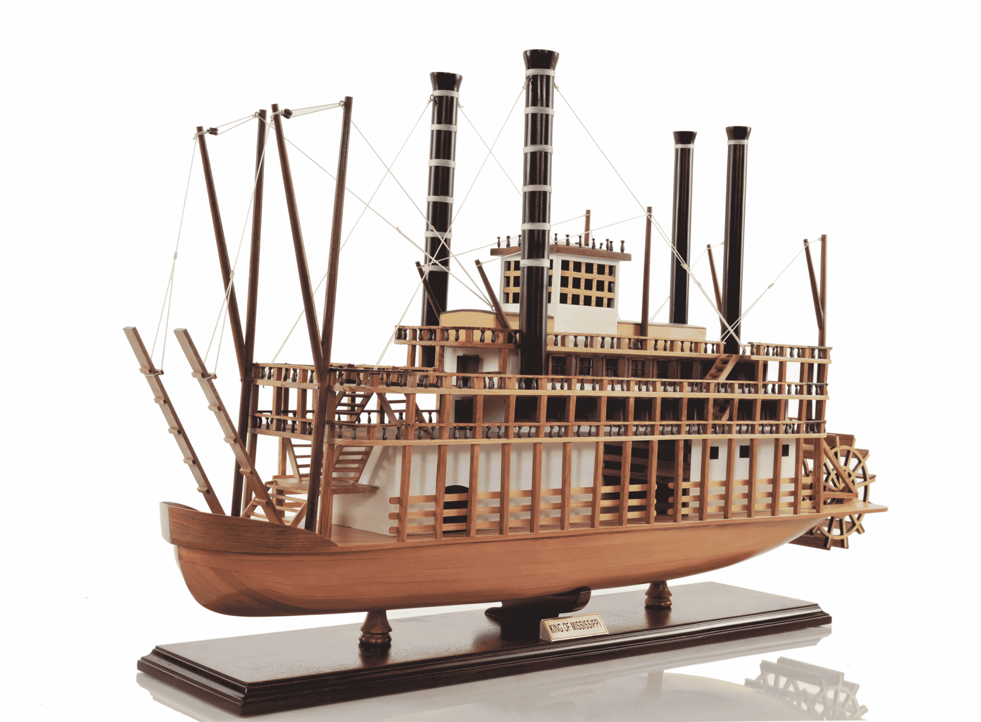 King Mississippi Display Ship Model - OMH