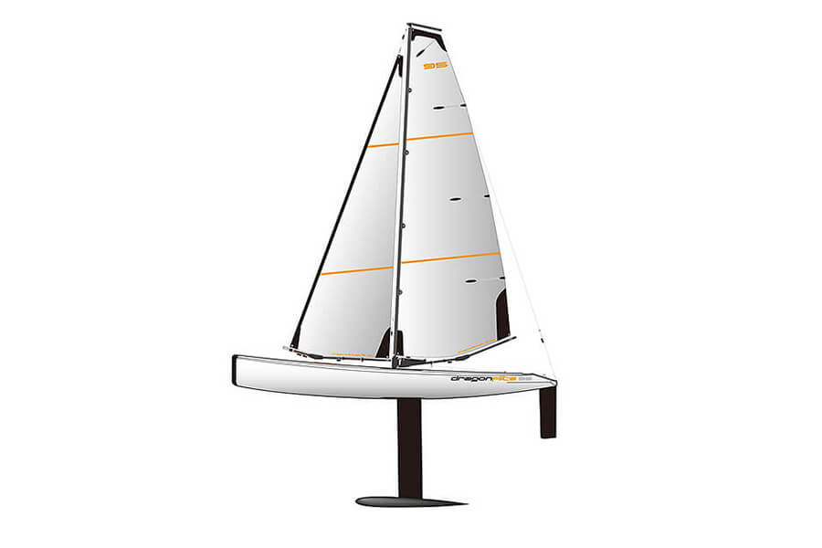 Dragon Flite 95 V2 Racing Sailing Yacht RTR RC Model - Joysway